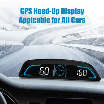 G3 HUD Smart Head Up Displejs Auto Spidometrs GPS Borta Dators Digitālais Pulkstenis Modinātājs Uzraudzīt Autotransporta Piederumi Cartronics