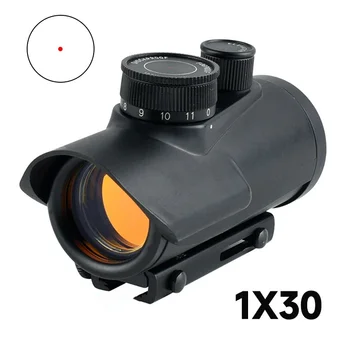 1X30 Āra Medību Red Dot Redzes Optisko Fotografēšanas Reflekss Riflescope Airsoft-a / Šautene Ūdensizturīgs Jomu, Taktiskās Piederumu