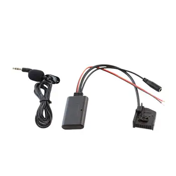 Automobiļu 3.5 mm Audio AUX Bluetooth Mikrofona Kabeļa Adapteris Der 2.0