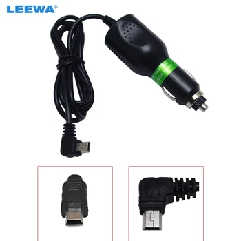 LEEWA 10pcs 12V/24V Uz 5V/2A Auto GPS Navigator Radara Lādētājs Mini USB Interfeisa Adapteri Strāvas Lādētājs Adapteris Kabeļu Vadu #5510