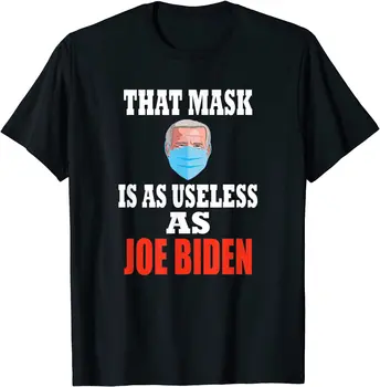 Smieklīgi Anti Baidens Ir 2021., Ka Maska Ir tikpat Bezjēdzīgi, Kā Joe Biden T-Krekls Lielgabarīta Smieklīgi, T Krekli, Kokvilnas T Krekls Studentiem