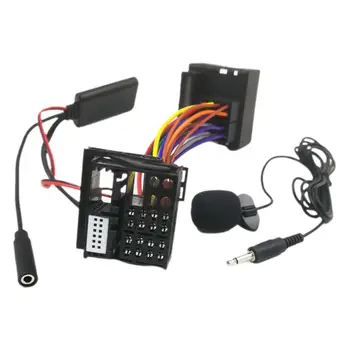 Bluetooth 5.0 Modulis Receiver Adapteris ar Mikrofonu 12Pin Radio AUX Kabelis, Adapteris C2, C3, C5, C6, C8, RD4